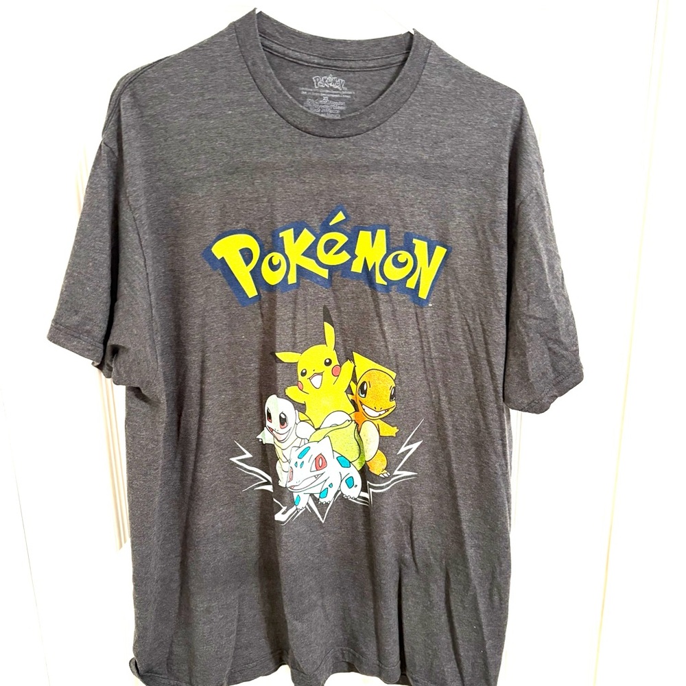 Pokémon Gray Short Sleeve Tee
